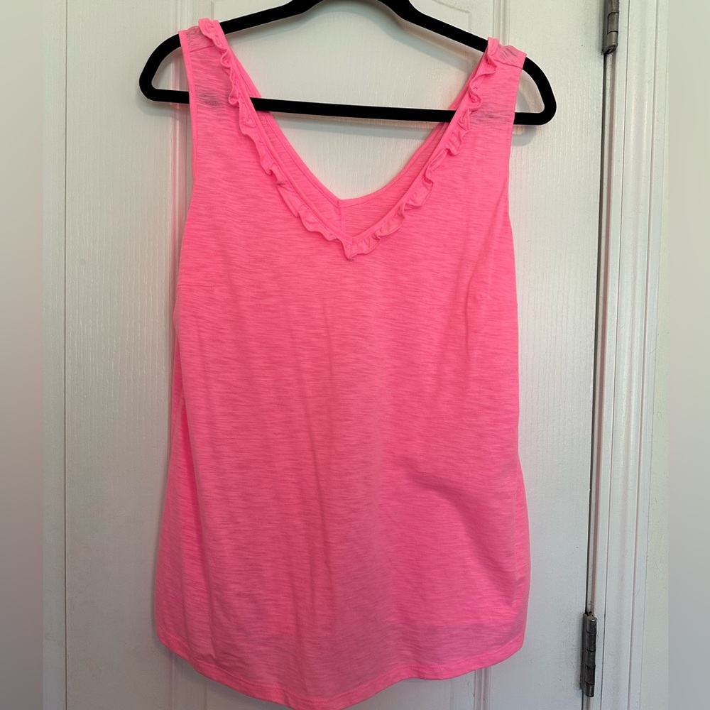 Lilly Pulitzer Gigi Ruffled Tank top